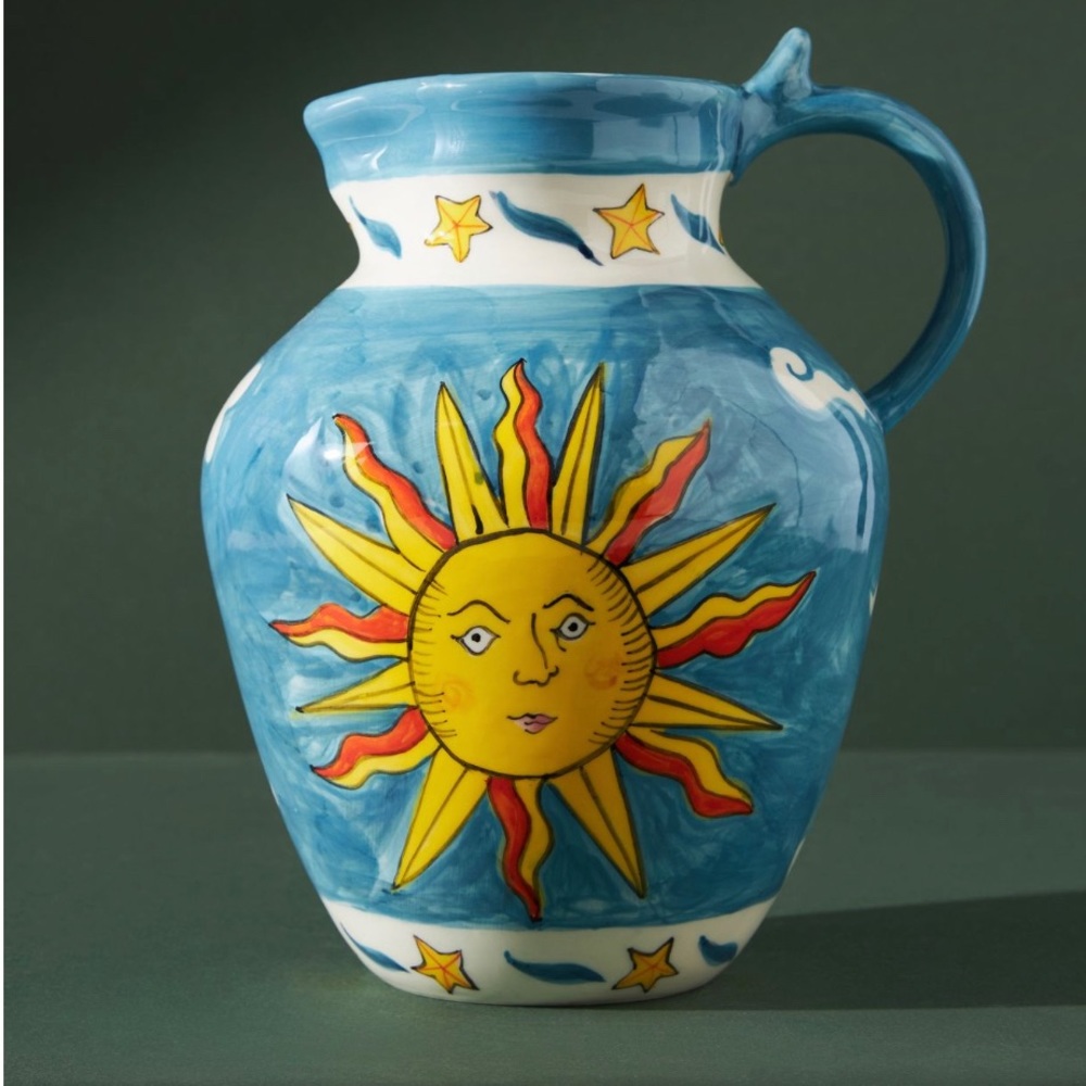 Claudia Rankin Celestial Pitcher by Anthropologie